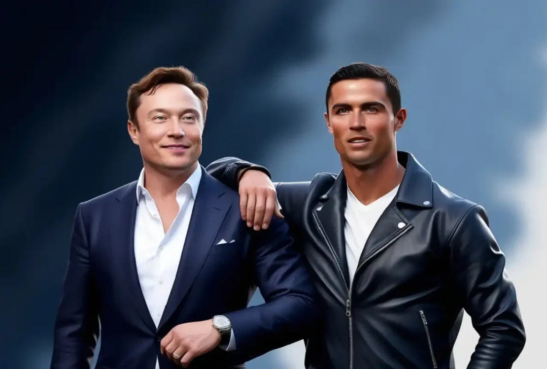 Cristiano Ronaldo And Elon Musk